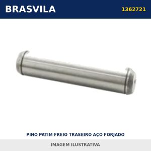 PINO PATIM FREIO TRASEIRO AÇO FORJADO 1362721 Scania BRASVILA – imagem ilustrativa