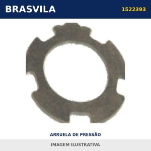 ARRUELA DE PRESSÃO 1522393 Volvo BRASVILA – imagem ilustrativa
