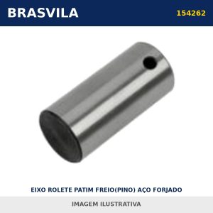 EIXO ROLETE PATIM FREIO(PINO) AÇO FORJADO 154262 Scania BRASVILA – imagem ilustrativa