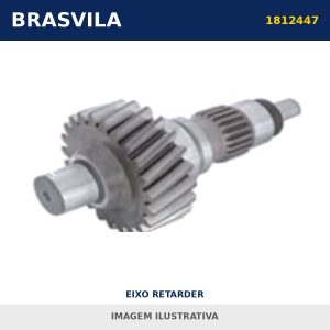 EIXO RETARDER 1812447 Scania BRASVILA – imagem ilustrativa