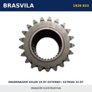 ENGRENAGEM SOLAR 19 DT EXTERNO / ESTRIAS 32 DT 1926 833 / 1896421 Scania BRASVILA – imagem ilustrativa