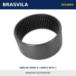 ANELAR SÉRIE 6 ( DENTE RETO ) 2033895 Scania BRASVILA – imagem ilustrativa