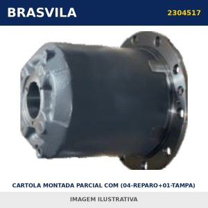 CARTOLA MONTADA PARCIAL COM (04-REPARO+01-TAMPA) 2304517 Scania BRASVILA – imagem ilustrativa