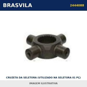 CRUZETA DA SELETORA (UTILIZADO NA SELETORA 01 PÇ) 2444088 Scania BRASVILA – imagem ilustrativa