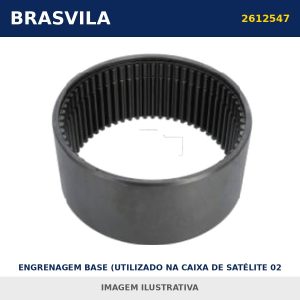 ENGRENAGEM BASE (UTILIZADO NA CAIXA DE SATÉLITE 02 PÇS) 2612547 Scania BRASVILA – imagem ilustrativa