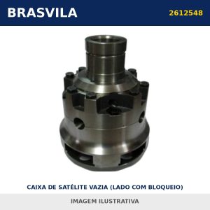 CAIXA DE SATÉLITE VAZIA (LADO COM BLOQUEIO) 2612548 Scania BRASVILA – imagem ilustrativa