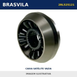 CAIXA SATÉLITE VAZIA 2RL525121 Braseixo / Rockwell Meritor BRASVILA – imagem ilustrativa