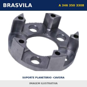 SUPORTE PLANETÁRIO -CAVEIRA A 346 350 3308 Mercedes-Benz BRASVILA – imagem ilustrativa