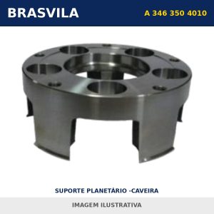 SUPORTE PLANETÁRIO -CAVEIRA A 346 350 4010 / A 346 350 3108 Mercedes-Benz BRASVILA – imagem ilustrativa