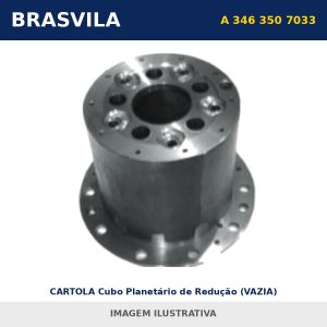 CARTOLA Cubo Planetário de Redução (VAZIA) A 346 350 7033 Mercedes-Benz BRASVILA – imagem ilustrativa