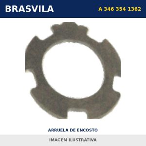 ARRUELA DE ENCOSTO A 346 354 1362 Mercedes-Benz BRASVILA – imagem ilustrativa