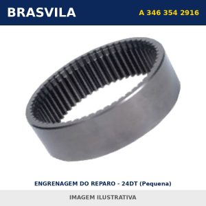 ENGRENAGEM DO REPARO - 24DT (Pequena) A 346 354 2916 Mercedes-Benz BRASVILA – imagem ilustrativa