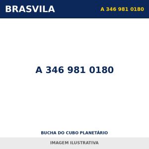 BUCHA DO CUBO PLANETÁRIO A 346 981 0180 / F94614 Mercedes-Benz BRASVILA – imagem ilustrativa