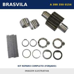 KIT REPARO COMPLETO (FORJADO) A 388 350 0154 Mercedes-Benz BRASVILA – imagem ilustrativa