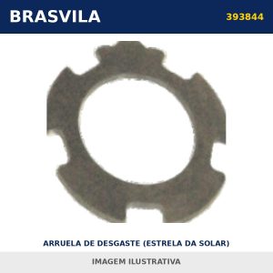 ARRUELA DE DESGASTE (ESTRELA DA SOLAR) 393844 Scania BRASVILA – imagem ilustrativa