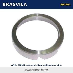 ANEL ORING (material viton, utilizado no pino reparo) 804891 Scania BRASVILA – imagem ilustrativa