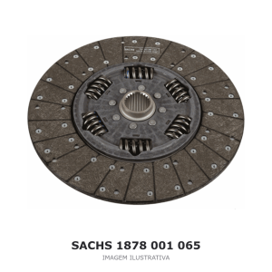 DISCO DE EMBREAGEM SACHS – 1878 001 065 / 5450 – imagem ilustrativa