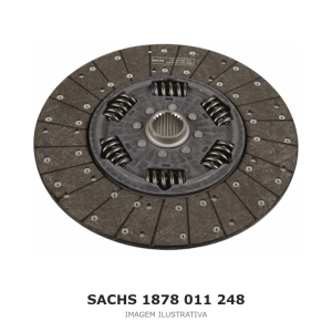 DISCO DE EMBREAGEM SACHS – 1878 011 248 – imagem ilustrativa