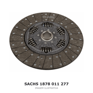DISCO DE EMBREAGEM SACHS – 1878 011 277 – imagem ilustrativa