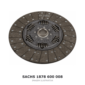 DISCO DE EMBREAGEM SACHS – 1878 600 008 – imagem ilustrativa