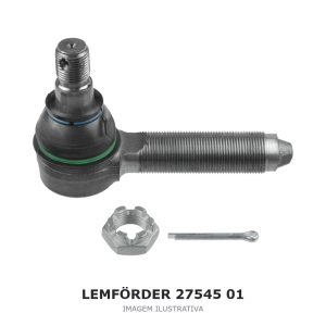TERMINAL DE DIREÇÃO LEMFÖRDER AGRALE / VOLKSWAGEN – 27545 01 – imagem ilustrativa