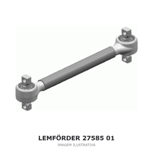 BARRA DE REAÇÃO (BRAÇO OSCILANTE) LEMFÖRDER MERCEDES-BENZ – 27585 01 – imagem ilustrativa