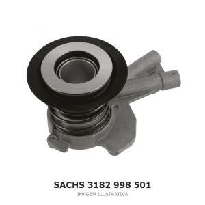 ATUADOR HIDRÁULICO CENTRAL DE EMBREAGEM SACHS DAF / MAN – 3182 998 501 / 3361 – imagem ilustrativa