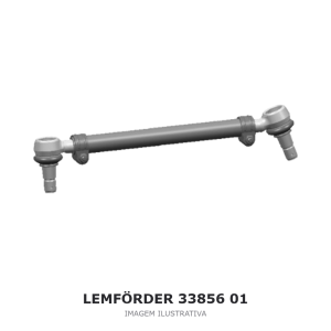 BARRA DE DIREÇÃO CENTRAL LEMFÖRDER MERCEDES-BENZ – 33856 01 – imagem ilustrativa