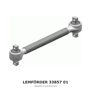 BARRA DE REAÇÃO (BRAÇO OSCILANTE) LEMFÖRDER MERCEDES-BENZ – 33857 01 – imagem ilustrativa