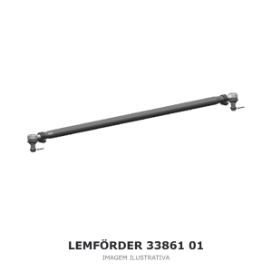 BARRA DE DIREÇÃO LEMFÖRDER VOLKSWAGEN – 33861 01 – imagem ilustrativa