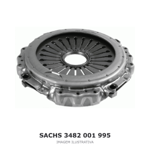 PLATÔ DE EMBREAGEM SACHS – 3482 001 995 – imagem ilustrativa