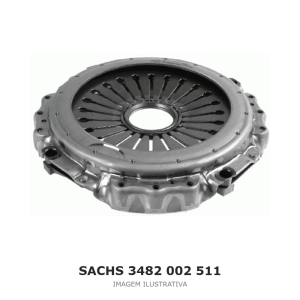 PLATÔ DE EMBREAGEM SACHS – 3482 002 511 – imagem ilustrativa