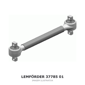 BARRA DE REAÇÃO (BRAÇO OSCILANTE) LEMFÖRDER MERCEDES-BENZ / MERCEDES-BENZ – 37785 01 – imagem ilustrativa