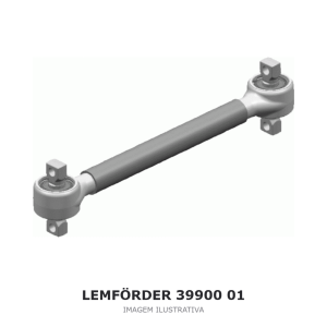 BARRA DE REAÇÃO (BRAÇO OSCILANTE) LEMFÖRDER MERCEDES-BENZ – 39900 01 – imagem ilustrativa