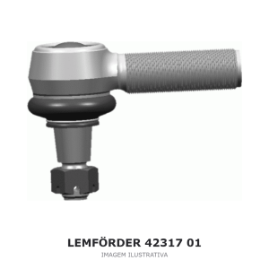 TERMINAL ANGULAR (ARTICULAÇÃO) LEMFÖRDER SCANIA – 42317 01 – imagem ilustrativa