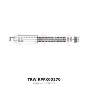 FLEXÍVEL DE FREIO TRW – RPFX00170 – imagem ilustrativa