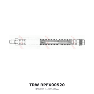 FLEXÍVEL DE FREIO TRW – RPFX00520 – imagem ilustrativa