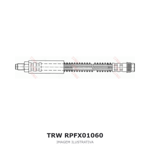 FLEXÍVEL DE FREIO TRW – RPFX01060 – imagem ilustrativa