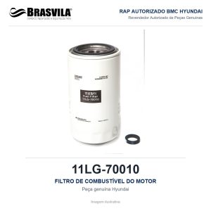 FILTRO DE COMBUSTÍVEL DO MOTOR HYUNDAI 11LG-70010 – GENUÍNO – imagem ilustrativa