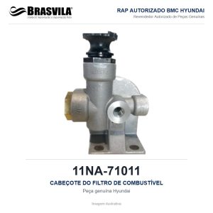 CABEÇOTE DO FILTRO DE COMBUSTÍVEL HYUNDAI 11NA-71011 – GENUÍNO – imagem ilustrativa