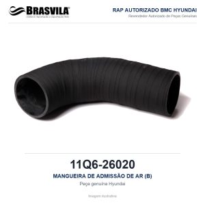 MANGUEIRA DE ADMISSÃO DE AR (B) HYUNDAI 11Q6-26020 – GENUÍNO – R210LC-9 / R220LC-9 / RB220LC-9S – imagem ilustrativa