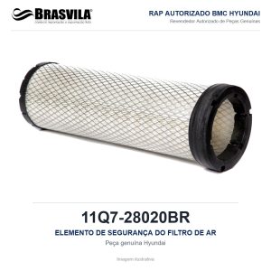 ELEMENTO DE SEGURANÇA DO FILTRO DE AR HYUNDAI 11Q7-28020BR – GENUÍNO – imagem ilustrativa
