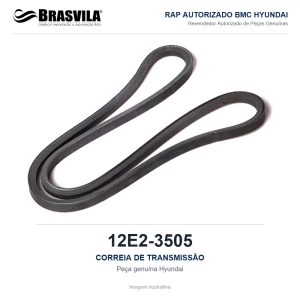 CORREIA DE TRANSMISSÃO HYUNDAI 12E2-3505 – GENUÍNO – imagem ilustrativa