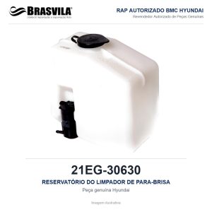 RESERVATÓRIO DO LIMPADOR DE PARA-BRISA HYUNDAI 21EG-30630 – GENUÍNO – imagem ilustrativa