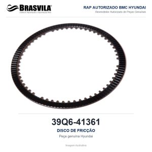DISCO DE FRICÇÃO HYUNDAI 39Q6-41361 – GENUÍNO – imagem ilustrativa