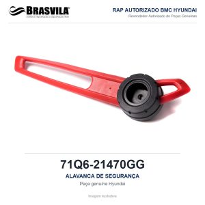 ALAVANCA DE SEGURANÇA HYUNDAI 71Q6-21470GG – GENUÍNO – imagem ilustrativa