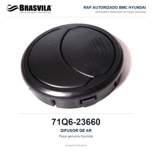 DIFUSOR DE AR HYUNDAI 71Q6-23660 – GENUÍNO – imagem ilustrativa