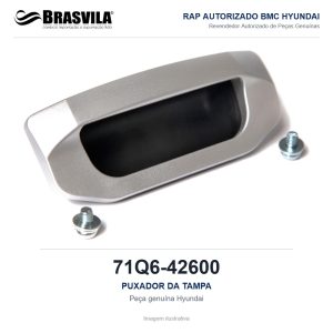 PUXADOR DA TAMPA HYUNDAI 71Q6-42600 – GENUÍNO – imagem ilustrativa