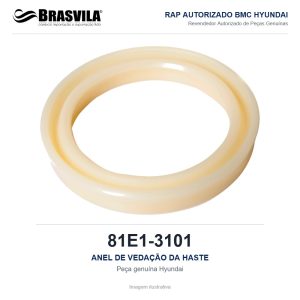 ANEL DE VEDAÇÃO DA HASTE HYUNDAI 81E1-3101 – GENUÍNO – imagem ilustrativa