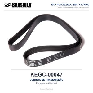 CORREIA DE TRANSMISSÃO HYUNDAI KEGC-00047 – GENUÍNO – imagem ilustrativa